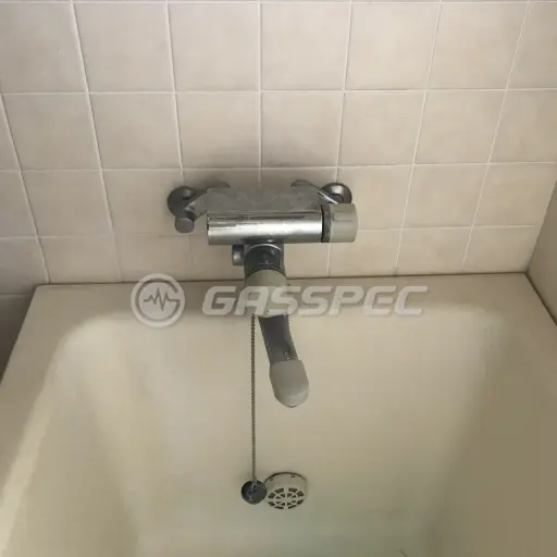 交換前の水栓・蛇口