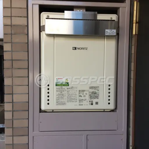 交換後の給湯器（ノーリツ GT-2060SAWX-1 BL）