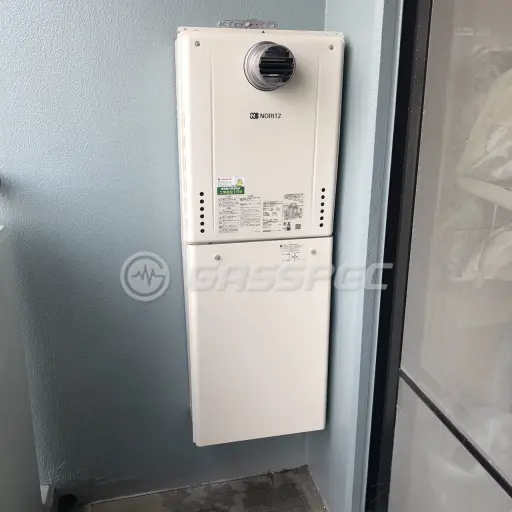 交換後の給湯器（ノーリツ GT-2460SAWX-T-1 BL）
