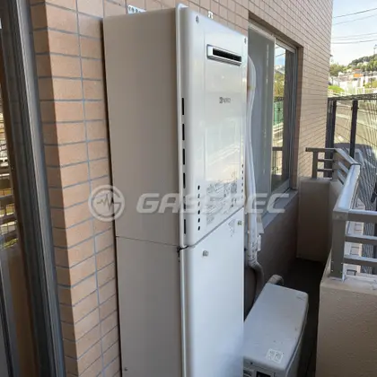 施工後の給湯器（ノーリツ GT-2460SAWX-1 BL）