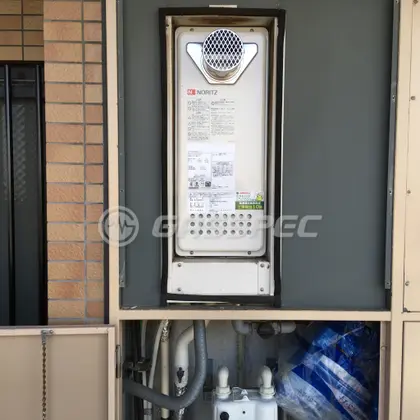 施工後の給湯器（ノーリツ GT-2053SAWX-T-2 BL）