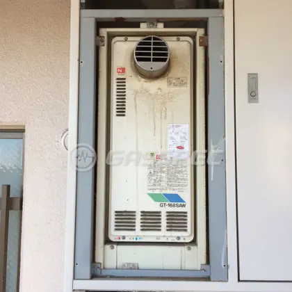 施工前の給湯器（GT-168SAW-T）