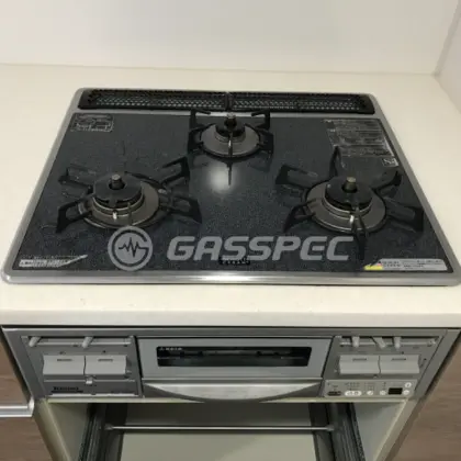 施工前のビルトインガスコンロ（RB31AW3S2R）