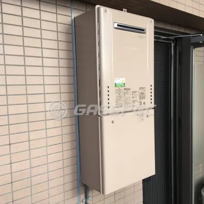 施工後の給湯器（ノーリツ GT-C2062AWX BL）