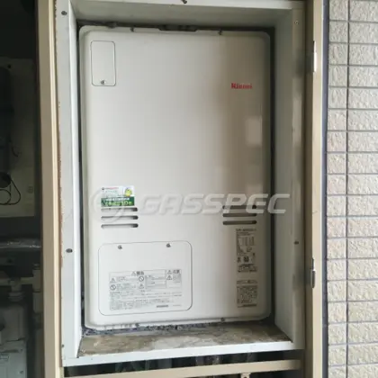 施工後の暖房熱源機（リンナイ RUFH-A2400AU2-3）