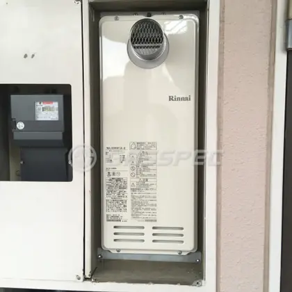 施工後の給湯器（リンナイ RUX-VS1616T(A)-E）
