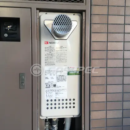 施工後の給湯器（ノーリツ GT-1653SAWX-T-2 BL）