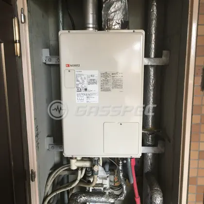 施工後の暖房熱源機（ノーリツ GTH-2444AWX-PFF-1 BL）