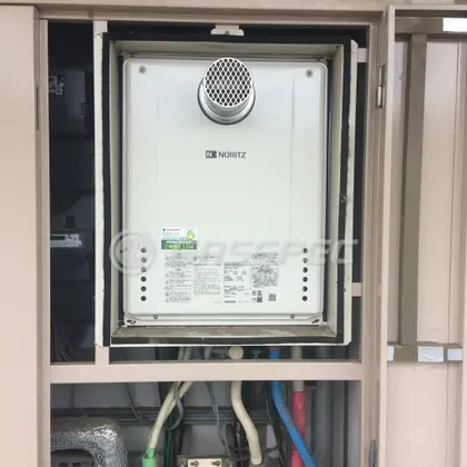 施工後の給湯器（ノーリツ GT-2460SAWX-T-1 BL）