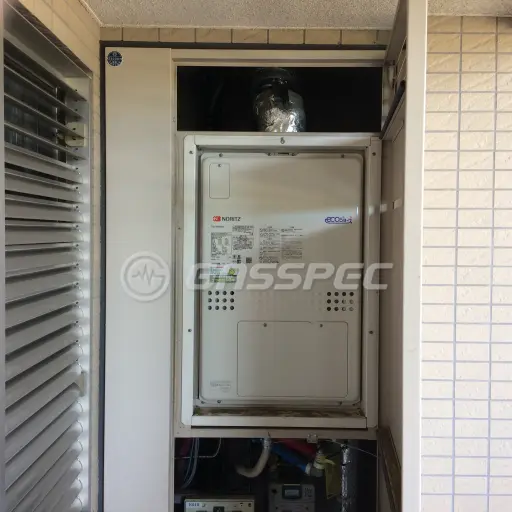 交換後の暖房熱源機（ノーリツ GTH-C2450AW3H-H-1 BL）