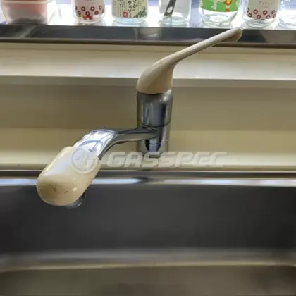 施工前の水栓・蛇口