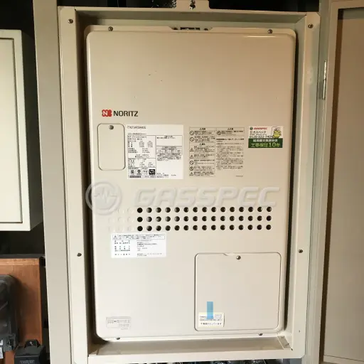 交換後の暖房熱源機（ノーリツ GTH-2444AWX3H-H-1 BL）