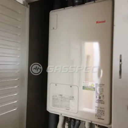 施工後の暖房熱源機（リンナイ RUFH-A1610SAF）