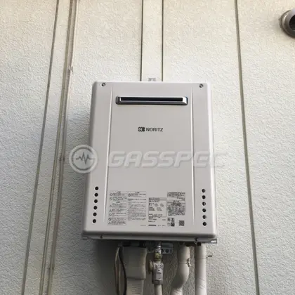施工後の給湯器（ノーリツ GT-2460AWX-1 BL）