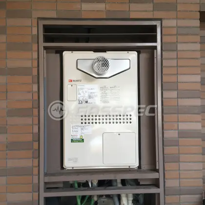 施工後の暖房熱源機（ノーリツ GTH-2444AWX3H-T-1 BL）