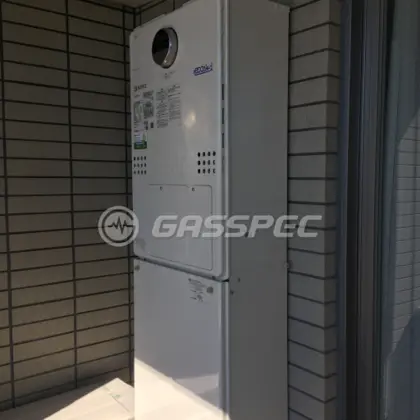 施工後の暖房熱源機（ノーリツ GTH-C2450AW3H-1 BL）