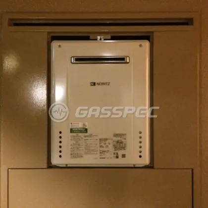 施工後の給湯器（ノーリツ GT-2060SAWX-1 BL）