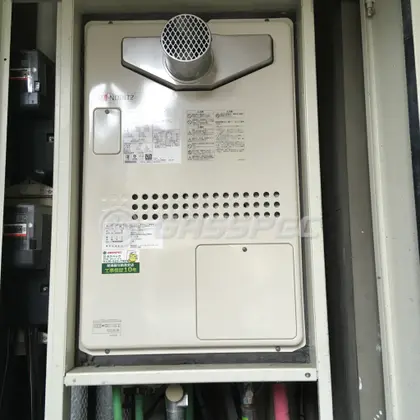 施工後の暖房熱源機（ノーリツ GTH-2444AWX3H-T-1 BL）