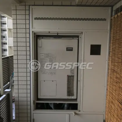 施工前の暖房熱源機