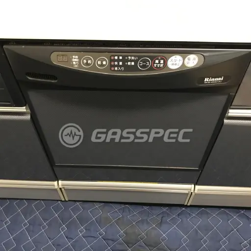 交換前のビルトイン食洗機（リンナイ RKW-454C(A)）