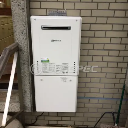 施工後の給湯器（ノーリツ GT-2060AWX-1 BL）