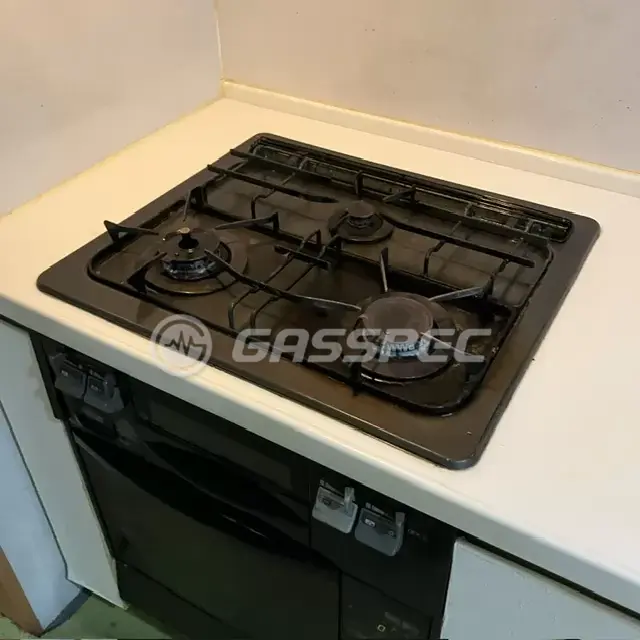 交換前のビルトインガスコンロ（ハーマン DG3268NF/DR404C）
