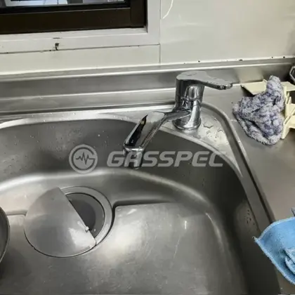 施工前の水栓・蛇口