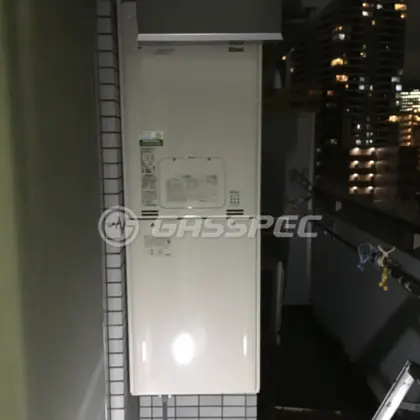 施工後の暖房熱源機（リンナイ RUFH-E2405AA2-3(A)）