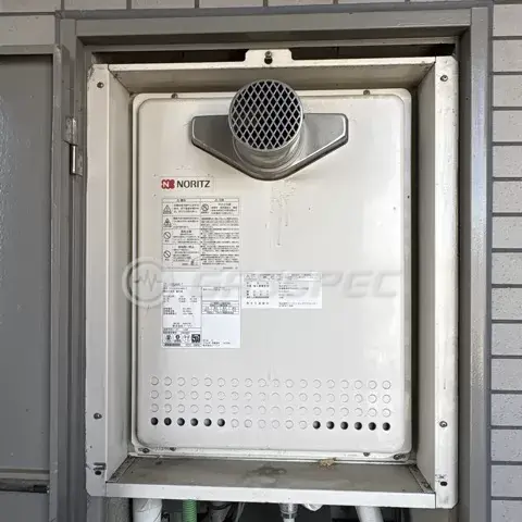 交換前の給湯器（ノーリツ GT-1650SAWX-T）