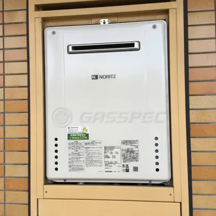 施工後の給湯器（ノーリツ GT-2060SAWX-1 BL）