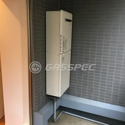 施工後の給湯器（リンナイ RUF-A2405SAW(B)）