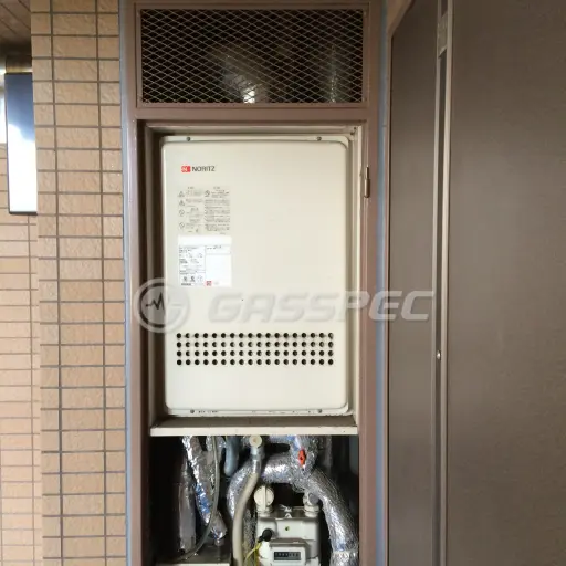 交換前の給湯器（ノーリツ GT-2022SAWX-H）