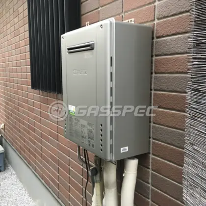 施工後の給湯器（ノーリツ GT-C2462SAWX BL）