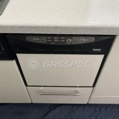 施工前のビルトイン食洗機（RKW-456A）