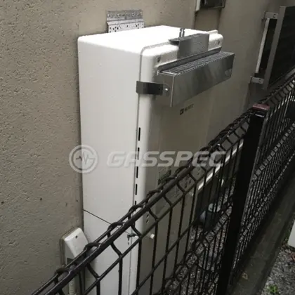 施工後の給湯器（ノーリツ GT-2460SAWX-1 BL）
