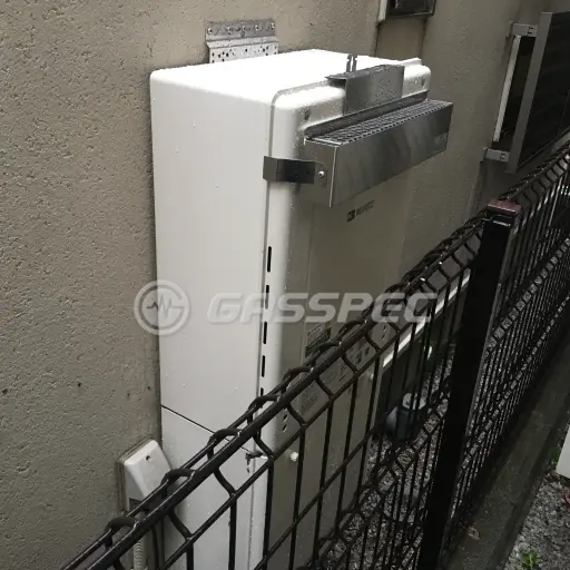 交換後の給湯器（ノーリツ GT-2460SAWX-1 BL）