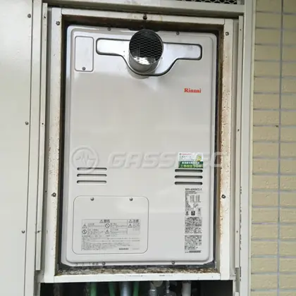 施工後の暖房熱源機（リンナイ RUFH-A2400AT2-3）