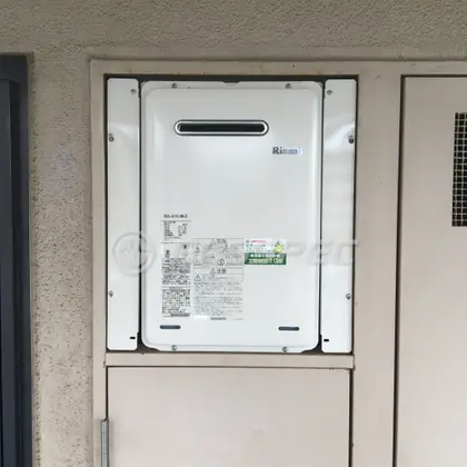 施工後の給湯器（リンナイ RUX-A1616W-E）