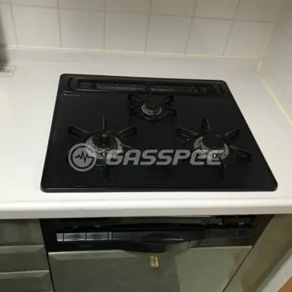 施工前のビルトインガスコンロ（DG32C8DSR）