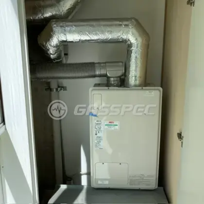 施工前の暖房熱源機（RUFH-V2403SAFF2-3(B)）