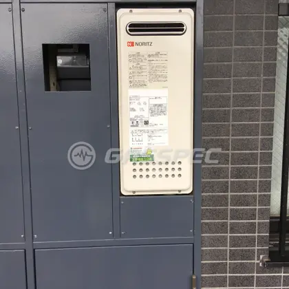 施工後の給湯器（ノーリツ GT-2053SAWX-2 BL）