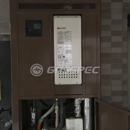 施工後の給湯器（ノーリツ GT-2053SAWX-H-2 BL）