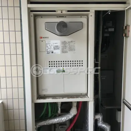 施工後の暖房熱源機（ノーリツ GTH-2444AWX3H-T-1 BL）