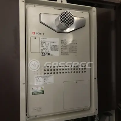 施工後の暖房熱源機（ノーリツ GTH-2444AWX3H-T-1 BL）