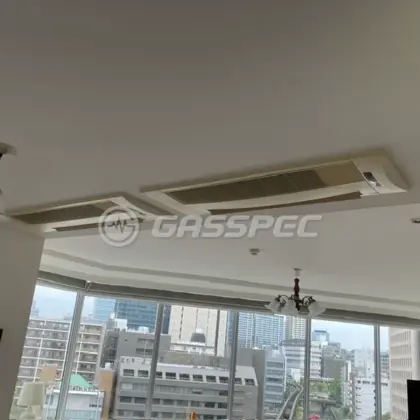施工前のエアコン（HAS-C362FR2 / HAS-C362FR2 / HAS-MA602DF1-GZ）