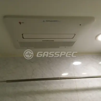 施工後の浴室乾燥機（ノーリツ BDV-4104AUKNC-J3-BL）