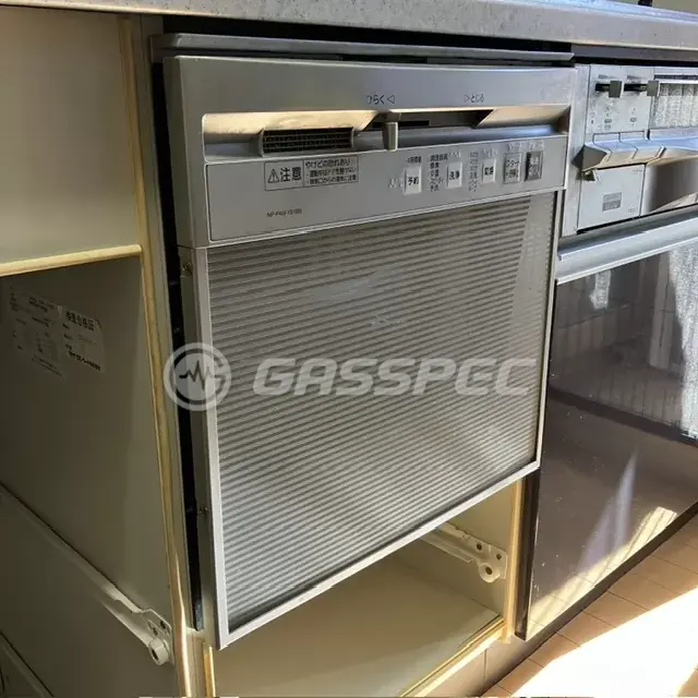 交換前のビルトイン食洗機（パナソニック NP-P45F1S1BB）