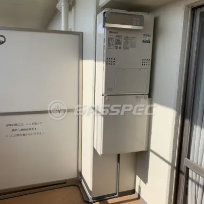 施工後の暖房熱源機（ノーリツ GTH-C2450AW3H-L-1 BL）
