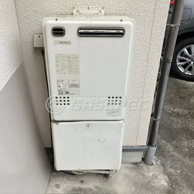 交換前の給湯器（ノーリツ GT-2427SAWX）