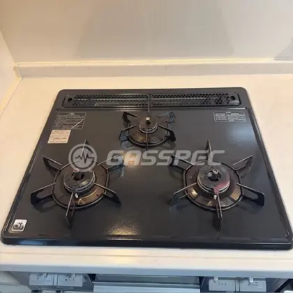 施工前のビルトインガスコンロ（DG32K1SR）